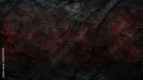 Fototapeta Scary wall background, horror texture for background