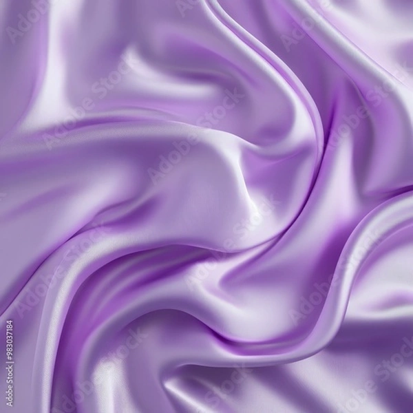 Fototapeta A purple fabric with a wave pattern