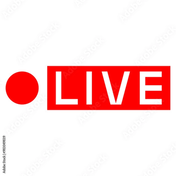 Obraz Live Streaming Material