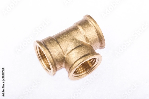 Fototapeta Metallic Fitting