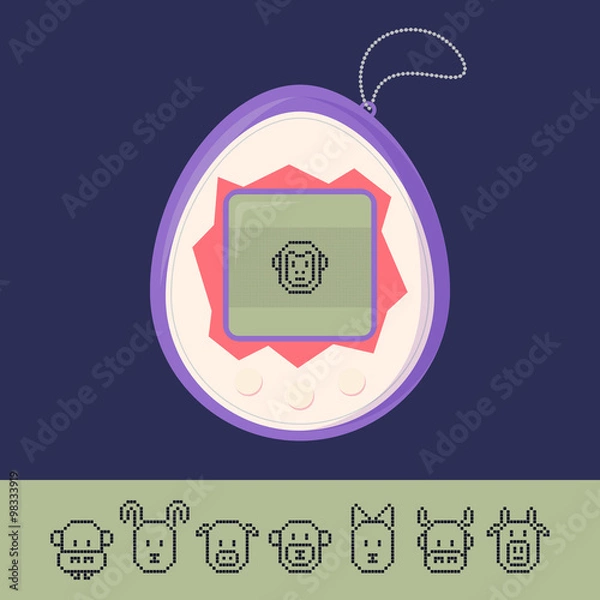 Obraz Tamagotchi game