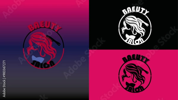 Fototapeta Beauty Salon Logo