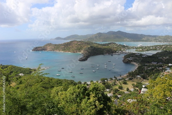 Fototapeta view from the beach