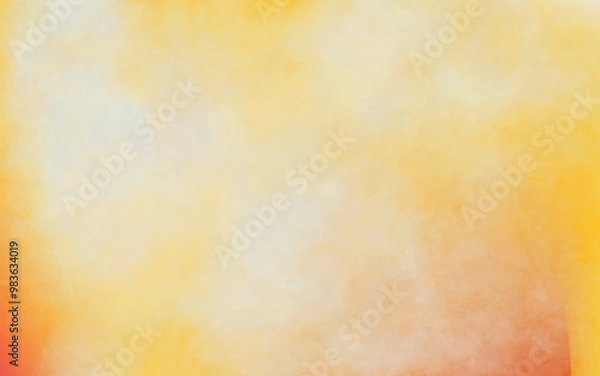 Obraz Smoke yellow color background