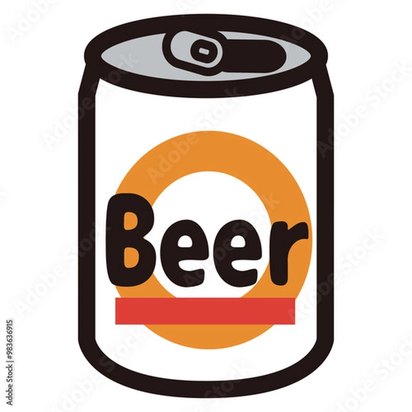 Fototapeta 缶ビール