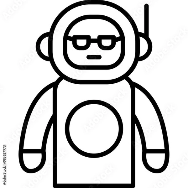 Obraz Spacesuit Icon