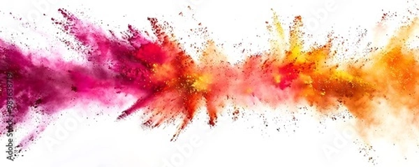 Fototapeta Experience the ethereal beauty of ink as it dances gracefully across a pristine canvas, crafting an enchanting visual narrative.Witness the refined elegance cascading ink isolated on white background