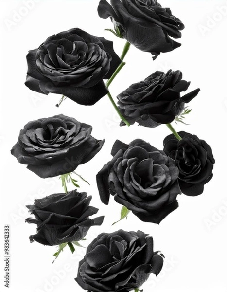 Obraz Rosas negras