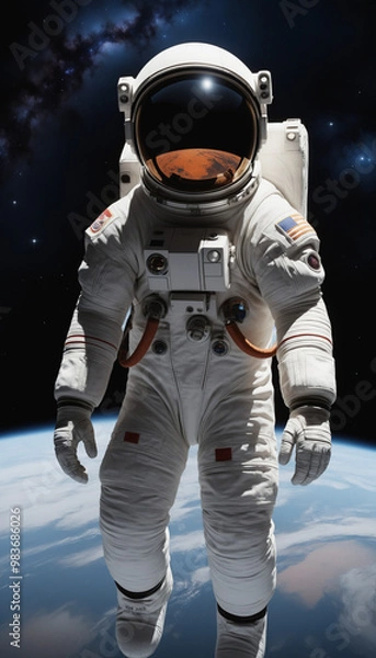 Obraz astronaut in space