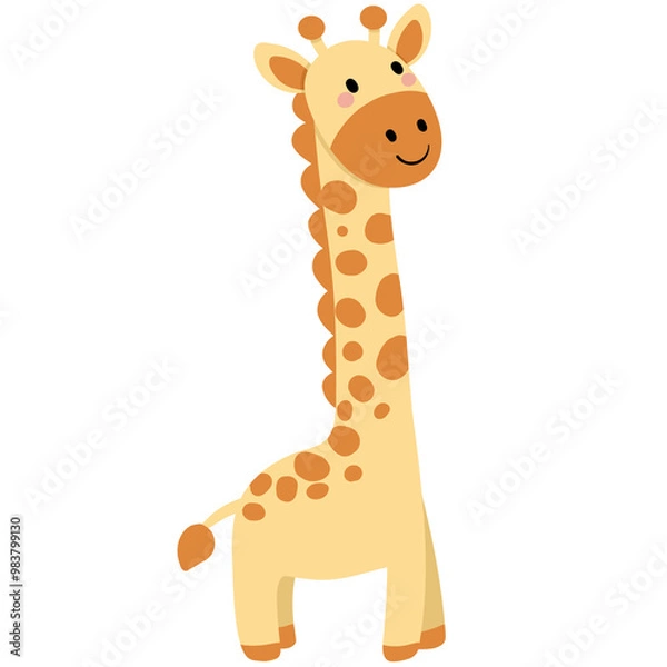 Obraz giraffe illustration