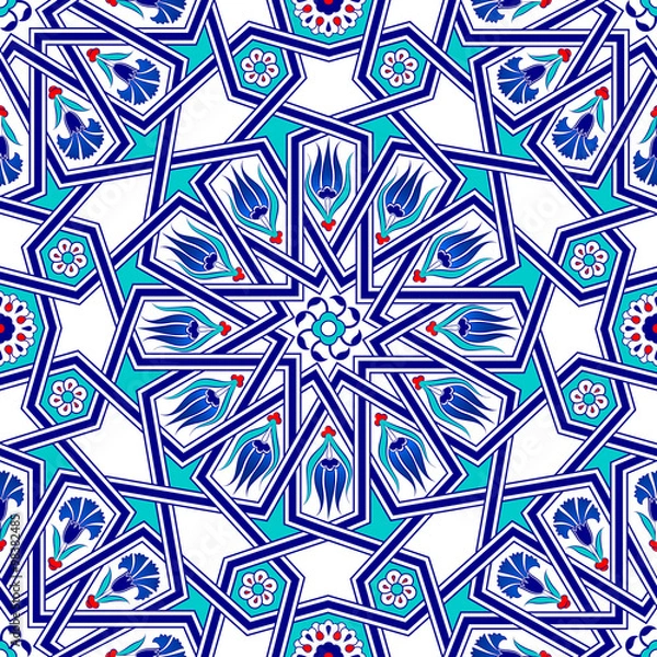 Fototapeta Ottoman Star Transition Patterned