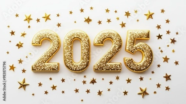 Fototapeta Happy New Year Greetings, Generaative AI