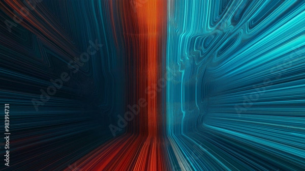 Obraz abstract blue background