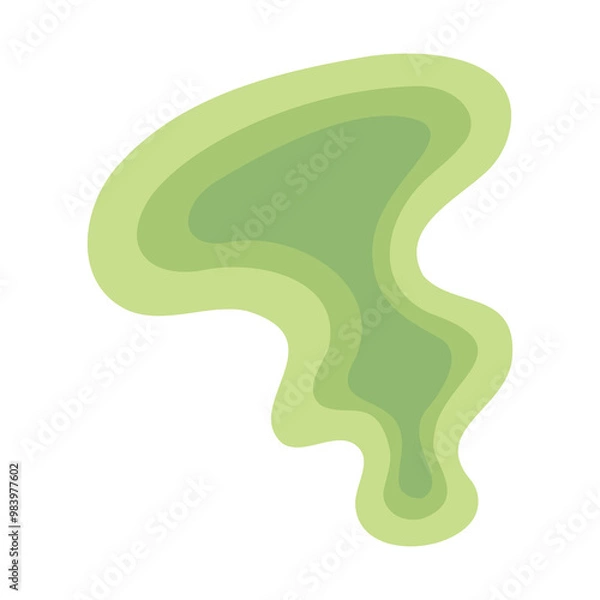 Fototapeta デフォルメマップイラスト⭐︎PNG