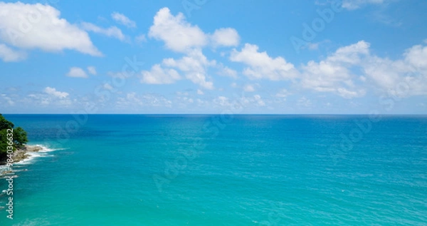 Obraz beach with sky horizon