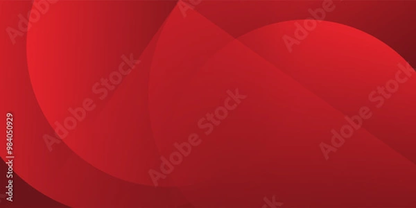 Fototapeta Red banner background abstract, colorful, red gradations, slash abstract, memphis, vector