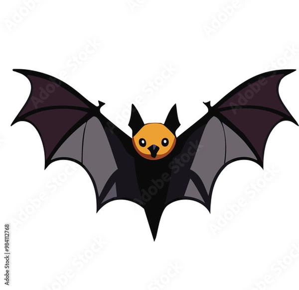Obraz halloween bat