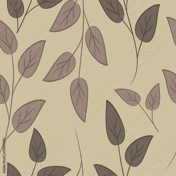 Obraz abstract leaf pattern