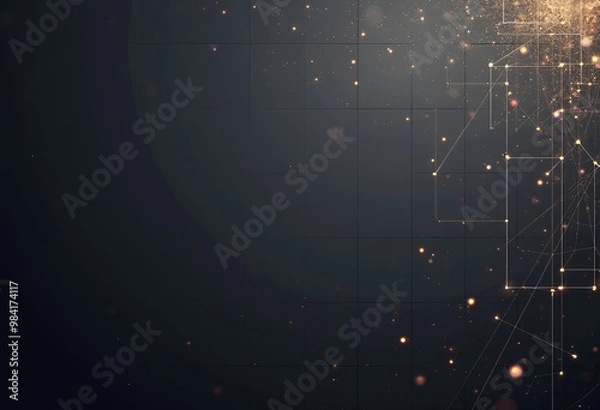 Obraz abstract background with stars