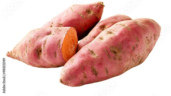 Obraz sweet potat isolated on transparent background