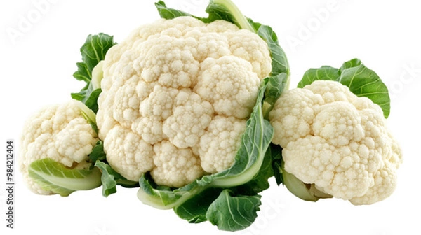 Obraz cauliflower isolated on transparent background