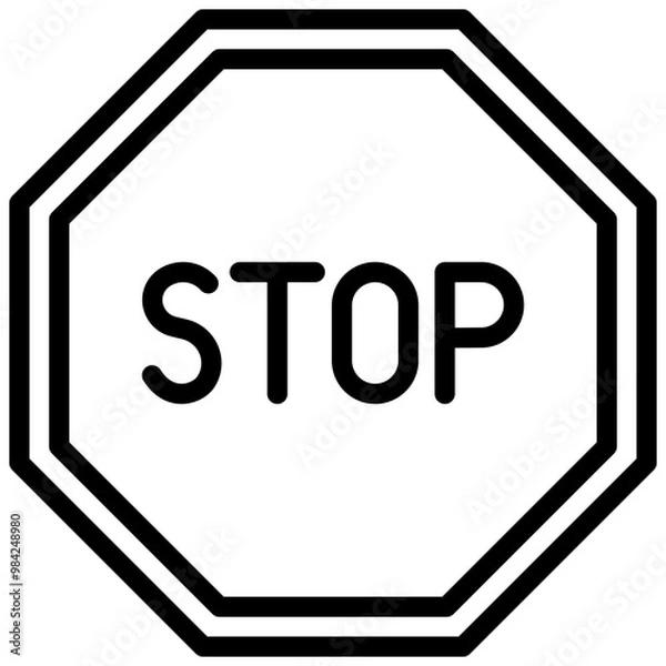 Fototapeta Stop