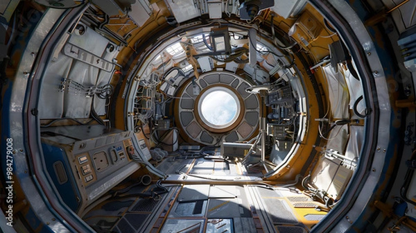 Obraz space station interior