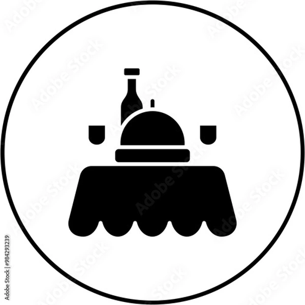 Obraz Dinner Icon