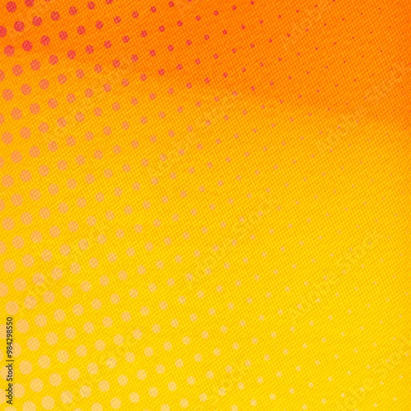 Fototapeta Yellow squared banner backgrounds for backdrop, poster, social media events and various design works