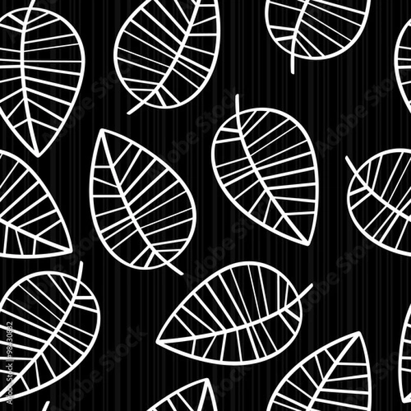 Fototapeta Abstract nature composition with leaves