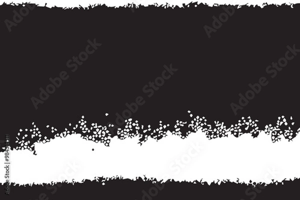 Fototapeta Black and white Grunge texture. Distressed background in black and white texture.  Abstract Grunge Texture Background.	