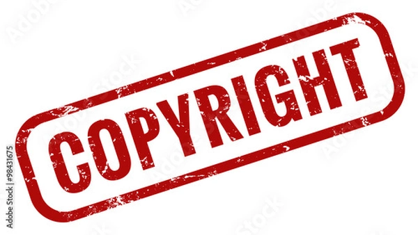 Obraz Copyright Stamp root