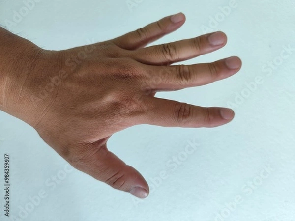 Obraz hand on the palm