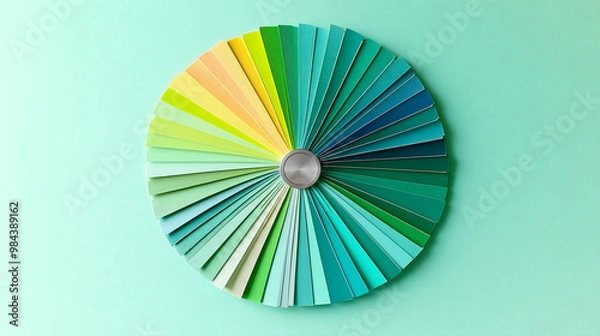 Obraz Color Fan with Multiple Shades