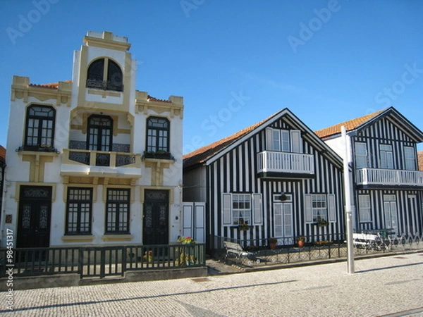 Obraz Portugal. Maisons à Gala. 