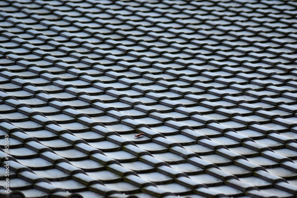 Fototapeta Abstract Background of Japan Temple Rooftop