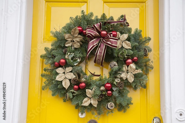 Obraz Christmas Reef on Door
