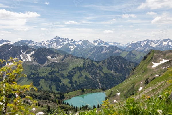 Fototapeta Unterer Gaisalpsee