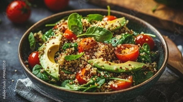 Fototapeta Quinoa Salad