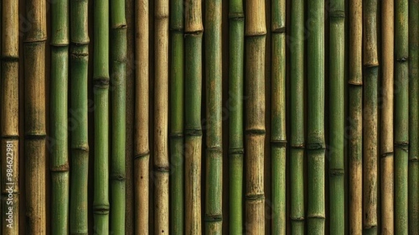 Fototapeta Bamboo texture and background