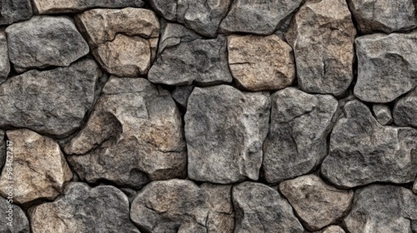 Obraz Rock texture background stone wall design