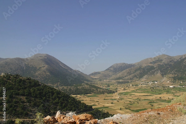 Obraz sfakia hochebene