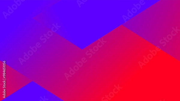 Obraz Blending reddish pink and purple diagonal rectangle geometric shapes creative simple background