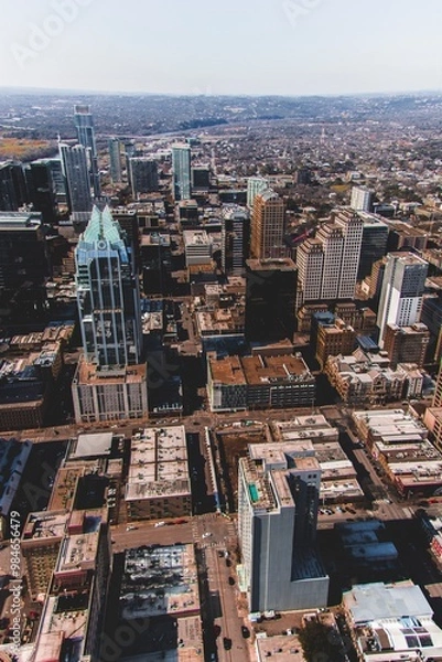 Obraz Austin, TX downtown 