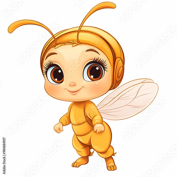 Obraz cartoon Baby bee