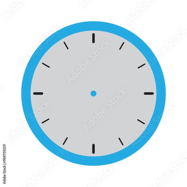 Fototapeta Wall Clock Illustration
