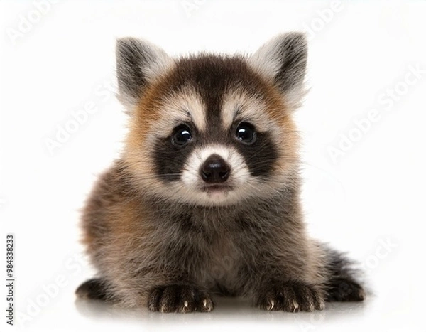 Obraz Fluffy Baby Raccoon