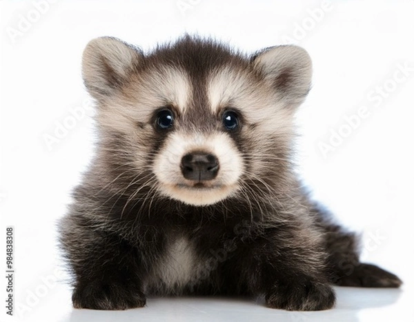 Obraz Fluffy Baby Raccoon