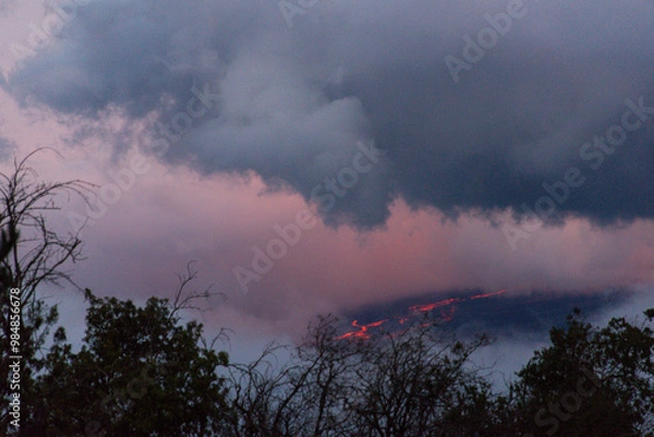 Obraz mauna loa eruption