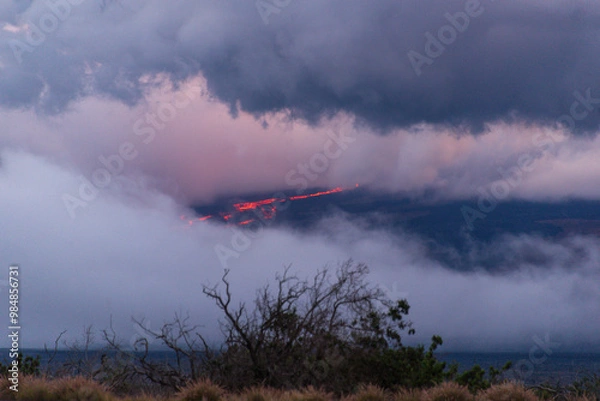 Obraz mauna loa eruption